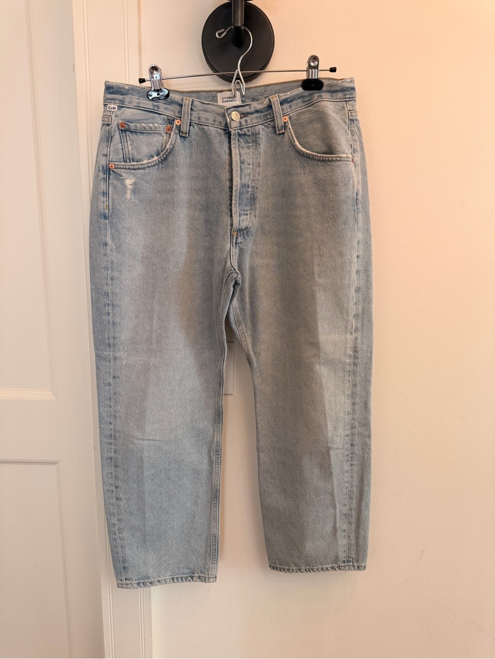 Citizens Of Humanity Pale Blue Straight Jeans